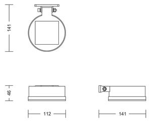 Philips - LED Solarna zidna svjetiljka VYNCE LED/1,5W/3,7V IP44