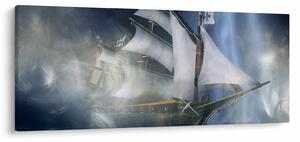 Slika - Ladja duhov (120x50 cm)