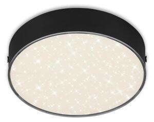 Briloner 7072-415 - LED Stropna svjetiljka STAR SKY LED/11W/230V pr. 15 cm crna