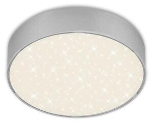 Briloner 7072-414 -LED Stropna svjetiljka STAR SKY LED/11W/230V pr. 15 cm srebrna