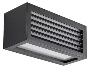 Rabalux 77100 - LED Vanjska zidna svjetiljka LUBLIN LED/10W/230V IP54 crna