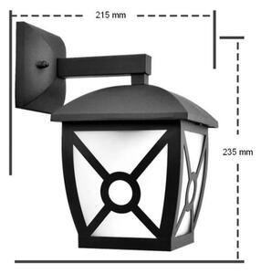 Aigostar - Vanjska zidna lampa 1xE27/60W/230V IP44