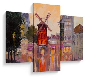 Slika - Moulin rouge, Pariz, Francija (90x60 cm)