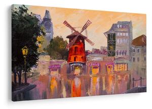 Slika - Moulin rouge, Pariz, Francija (90x60 cm)