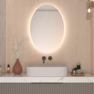 Ovalno ogledalo s LED osvjetljenjem A12 50x70