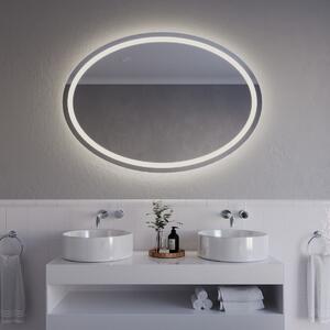 Ovalno ogledalo s LED osvjetljenjem A33 70x50