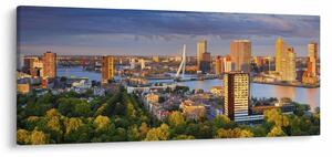 Slika - Obzorje Rotterdama, Nizozemska (120x50 cm)