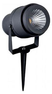 LED Vanjska lampa LED/12W/100-240V IP65 3000K siva