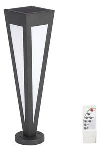 LED Solarna lampa LED/2W/3,7V IP65 3000K crna