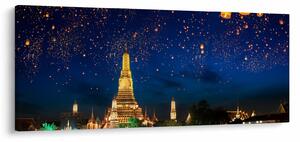 Slika - Luči za srečo, Bangkok (120x50 cm)