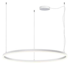 LED2 - LED Prigušivi luster na sajli CIRCLE 80W/230V 3000K/4000K pr. 100cm bijela