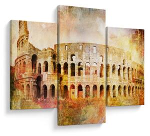 Slika - digitalno slikanje, Kolosej, Rim, Italija (90x60 cm)