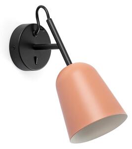 FARO 28275 - Zidna lampa STUDIO 1xE14/8W/230V ružičasta/crna