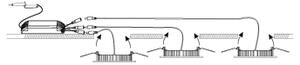 Eglo 98632 - SET 3x LED Ugradbena svjetiljka FUEVA 3xLED/5W/230V