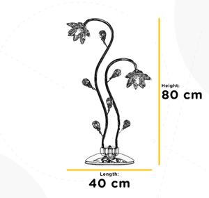 ONLI - Stolna lampa NINFEA 2xG9/6W/230V 80 cm