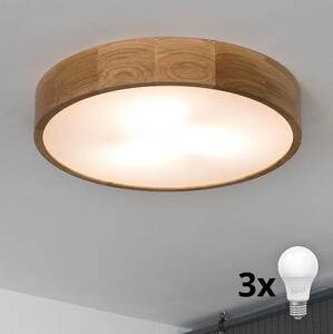 Brilagi - LED Stropna svjetiljka CARVALHO 3xE27/60W/230V hrast pr. 47,5 cm