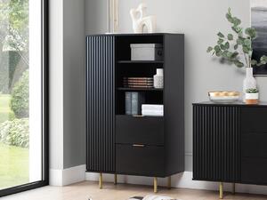 Zondo.hr Regal Newelon R1D2SZ NW04 (crna + zlatna) . 1104872