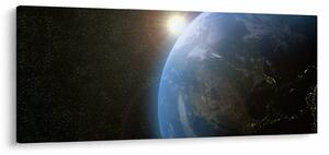 Slika zemlje iz vesolja (120x50 cm)