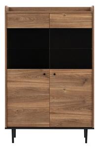 Zondo.hr Vitrina Percival PC1 (crna + brandy castello). 1122811