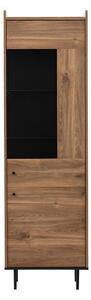 Zondo.hr Vitrina Percival PC9 (crna + brandy castello). 1122810