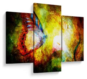 Slika - Vesoljski metulj (90x60 cm)