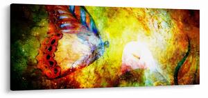 Slika - Vesoljski metulj (120x50 cm)