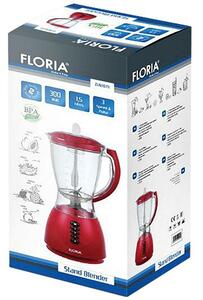 Floria Blender, zapremina 1.5 lit, 300 W, crvena - ZLN3079 RD