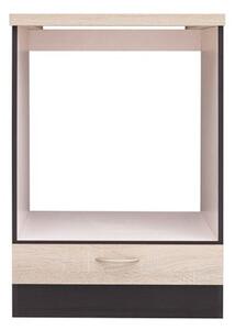 Zondo.hr Donji kuhinjski ormarić ispod pećnice Junona line DPK/60/82 (Wenge + Hrast sonoma) . Akcija -10%. 798186