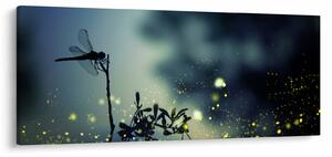 Slika - Kačji pastir v bleščeči noči (120x50 cm)