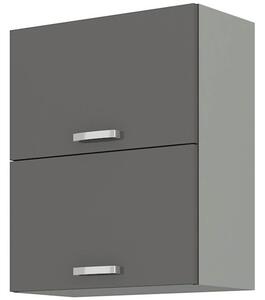Zondo.hr Gornji kuhinjski ormarić- Gonir 60 GU 72 2F (siva + siva ). 1032713