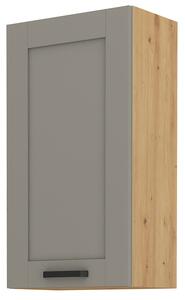 Gornji kuhinjski ormarić Lucid 50 G 90 1F (hrast artisan + claygrey)