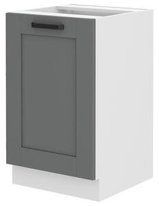 Zondo.hr Donji kuhinjski ormarić ispod sudopera Lucid 50 ZL 1F BB (dustgrey + bijela). Akcija -7%. 1045539