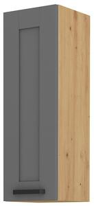 Zondo.hr Gornji kuhinjski ormarić Lucid 30 G 90 1F (hrast artisan + dustgrey). Akcija -8%. 1045608