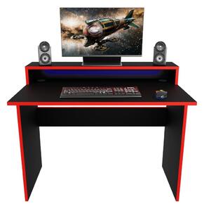 Zondo.hr Gaming PC stol Adapt (crna + crvena) (s RGB LED rasvjetom). Akcija -19%. 1054991