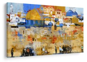 Slika - Zid objokovanja, Jeruzalem, Izrael (90x60 cm)