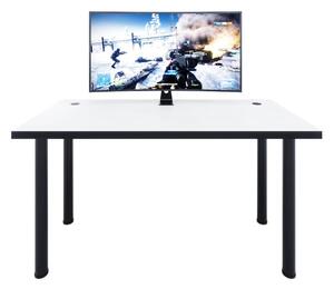 Zondo.hr Gaming PC stol Gamer X (bijela + crna) (bez rasvjete). Akcija -22%. 1054984