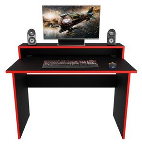 Zondo.hr Gaming PC stol Adapt (crna + crvena) (bez rasvjete). Akcija -20%. 1054992