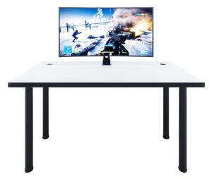 Zondo.hr Gaming PC stol Gamer X (bijela + crna) (s RGB LED rasvjetom). Akcija -19%. 1054983
