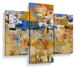 Slika - Zid objokovanja, Jeruzalem, Izrael (90x60 cm)