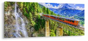 Slika - Matterhorn, Zermatt, Valais, Švica (120x50 cm)