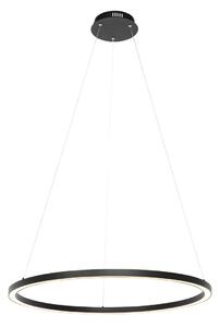 Pametna viseća svjetiljka crna 80 cm uklj. LED i RGBW - Girello