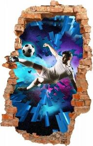 Zidna naljepnica za nogometne navijače s 3D efektom 115 x 180 cm