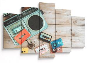 Slika - Retro radio (150x105 cm)