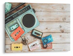 Slika - Retro radio (70x50 cm)