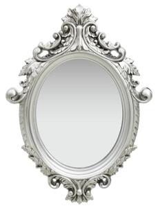 VidaXL Zidno ogledalo u dvorskom stilu 56 x 76 cm srebrno