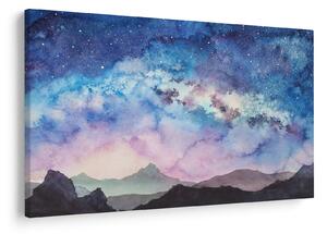 Slika - Mlečna cesta, akvarel (90x60 cm)