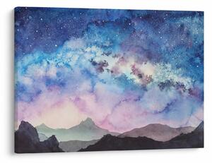 Slika - Mlečna cesta, akvarel (70x50 cm)