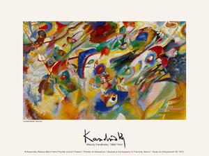 Reprodukcija Composition VII (Vintage Abstract) - Wassily Kandinsky, (40 x 30 cm)