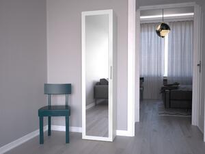 Drohmo Duo ormarić s ogledalom, 50x180x35 cm, bijeli