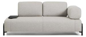 Sivo-bež sofa 200 cm Compo – Kave Home